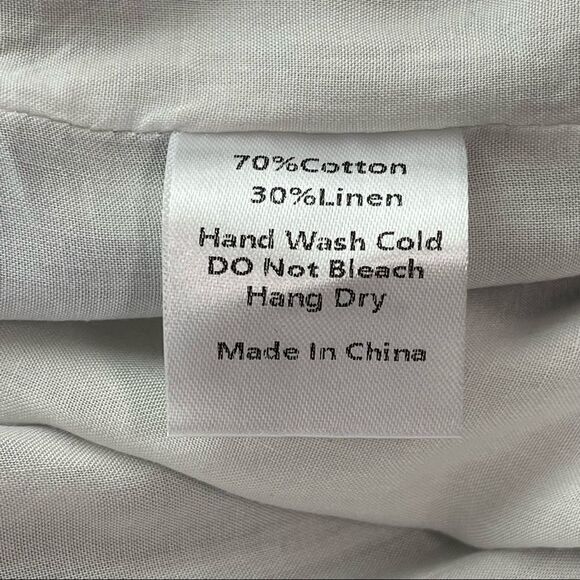 Mod Ref Blue White Stripe Capri Style Jumpsuit Size Small - Picture 9 of 15